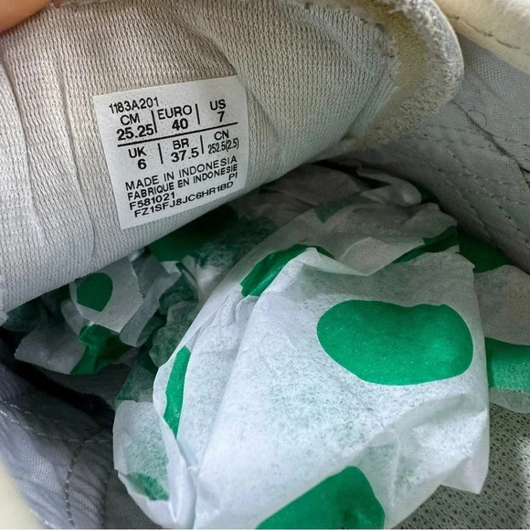 New Onitsuka Tiger Mexico 66 ASICS in Cream Citrus Yellow Green Womens 8.5 - Picture 5 of 10